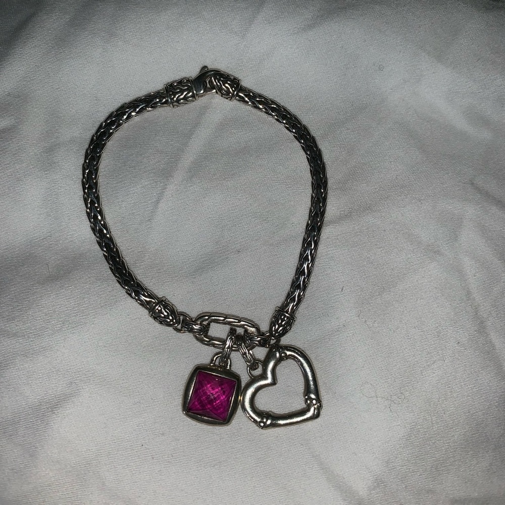 john hardy silver bracelet